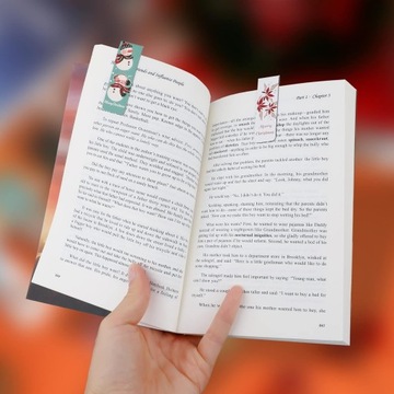 30 МАГНИТНЫХ РОЖДЕСТВЕНСКИХ ЗАКЛАДОК, МАГНИТЫ, КНИГИ, РОЖДЕСТВЕНСКИЕ ЗАКЛАДКИ
