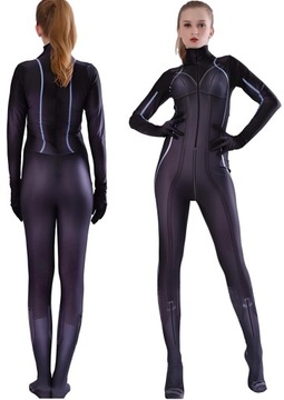 STRÓJ KOSTIUM CZARNA WDOWA ANIME COSPLAY 164/170