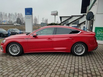 Audi A5 F5 Coupe Facelifting 2.0 40 TDI 204KM 2021 Audi A5 Sportback Quattro + S-Line + tylko 32770, zdjęcie 7