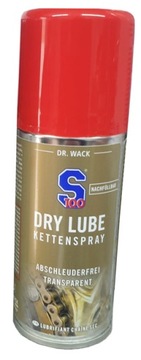 SMAR MOTOCYKLOWY DO ŁAŃCUCHA S100 DRY LUBE 100ml