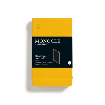 Notatnik Reporterski Monocle by Leuchtturm1917 Pocket A6, Kropki, Żółty