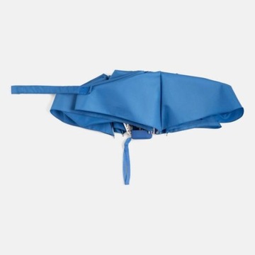LEKKI PARASOL SKŁADANY do torebki - niebieski