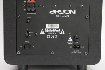 Активный сабвуфер ARGON SUB-640