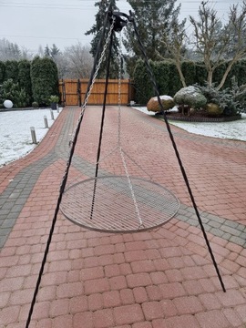 НЕРЖАВЕЮЩАЯ РЕШЕТКА 80 СМ САДОВЫЙ ГРИЛЬ И КАЧЕСТВО