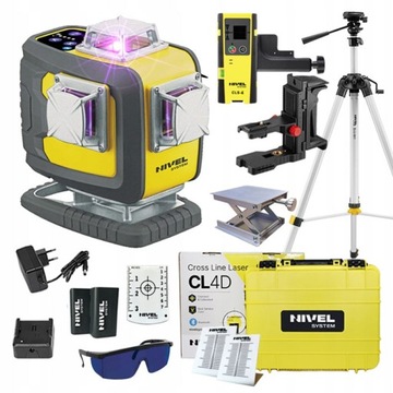 NIVEL SYSTEM CL4D-P LASER KRZYŻOWY FIOLETOWY CLS4