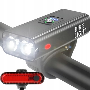 Oświetlenie rowerowe Retoo S102 1600 lm akumulator