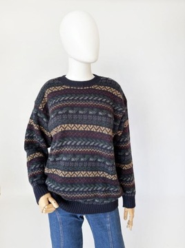 Baby Alpaca sweter vintage hand made in Peru