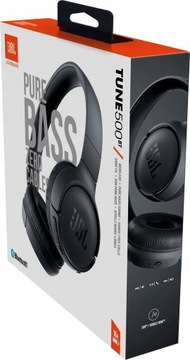 Słuchawki bezprzewodowe nauszne JBL Tune 500BT