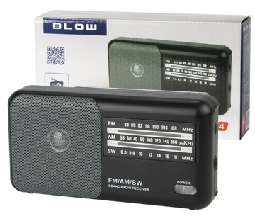 MAŁE PRZENOŚNE RADIO BATERYJNE ANALOGOWE AM FM