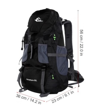 СПОРТИВНЫЙ РЮКЗАК, СУМКА ДЛЯ АЛЬПИОНА, ПУТЕШЕСТВИЕ, ВОДОНЕПРОНИЦАЕМЫЙ 50 Л