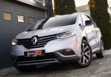 Renault Espace V Van 1.6 Energy TCe 200KM 2015 Renault Espace Renault Espace Energy TCe 200 EDC Initiale Paris 1.6 Benzyna