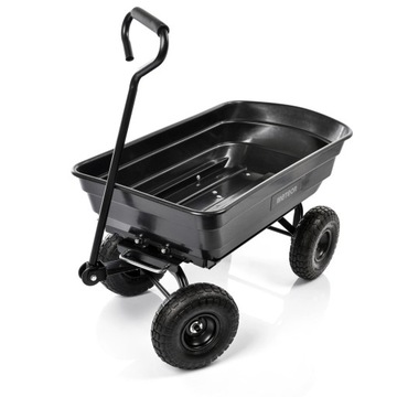 ТРАНСПОРТНЫЙ ГРУЗОВИК, САМОСВАЛ, тачка МЕТЕОР, вместительная, поворотная ось, большие колеса