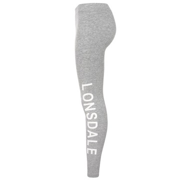 LONSDALE Legginsy Damskie 20180 SZARY MELANŻ S/M