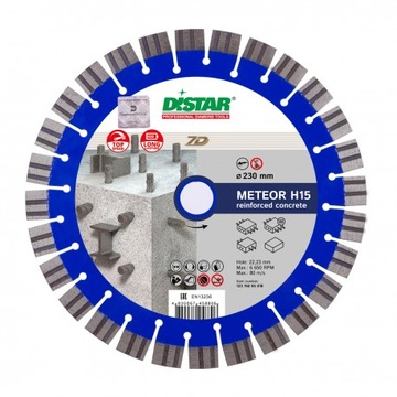 TARCZA DIAMENTOWA 1A1RSS/C3-W 230x2,6/1,6x15x22,23