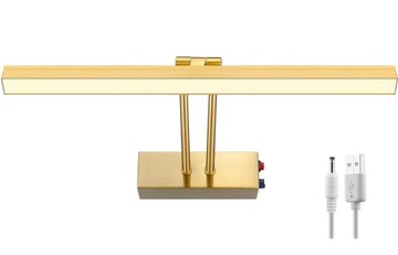 BEZPRZEWODOWA OBROTOWA JASNA LAMPA DO ZDJĘĆ ŁADOWANY USB