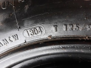 KOLO DOJEZDOVÉ REZERVA 125/90R15 FIAT STILO PUNTO DOBLO KAPPA LYBRA DELTA