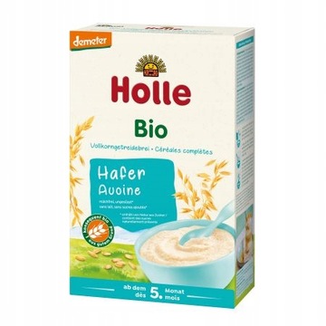 HOLLE KASZKA OWSIANA Z PEŁNEGO PRZEMIAŁU BIO 250G