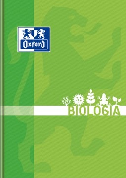 Brulion Zeszyt A5 80k w kratkę BIOLOGIA OXFORD