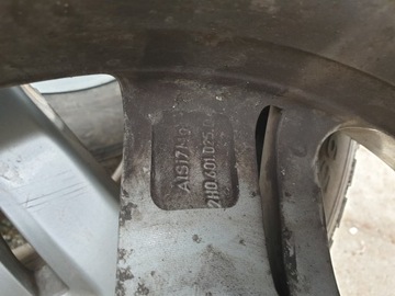 VW AMAROK I 2H RÁFKY HLINÍK R17 17" Z PNEUMATIKA LETNÍ GOODYEAR 21R