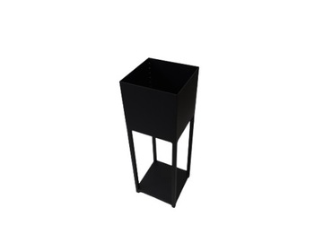 Doniczka z półką Kwietnik Loft Industrial 20x60