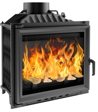 WKŁAD kominek ANTEK 10 KW żeliwny MONTAŻ GRATIS KRATKI