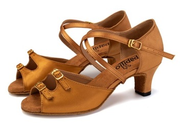 BUTY DO TAŃCA TANECZNE CIELISTE DLA DZIECI 4,5cm