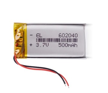 Akumulator Bateria litowo-polimerowa 3.7V 500 mAh
