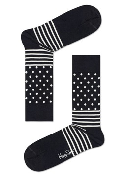 Happy Socks Black and White Gift Box r. 41-46