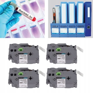 ЛЕНТА ДЛЯ ПРИНТЕРА BROTHER 4 ШТ. 12 ММ