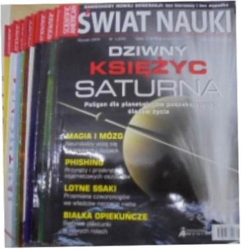 Magazyn Świat Nauki nr 1-12 z roku 2009