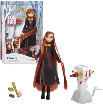 FROZEN 2 KRAINA LODU LALKA ANNA Z LOKÓWKĄ HASBRO