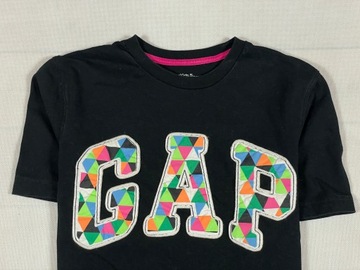 GapKids T-Shirt Koszulka Dziecięca Czarna Logo Unikat Klasyk 12Y 13Y XL