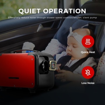 БЕНЗИНОВЫЙ ГАЗОВЫЙ НАГРЕВАТЕЛЬ МАСЛОВЕНТИЛЯТОР WEBASTO ОТОПЛЕНИЕ 8 кВт 12 В ЖК-дисплей