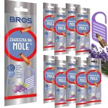 ZAWIESZKA NA MOLE ODZIEŻOWE Jaja Larwy MOLE D