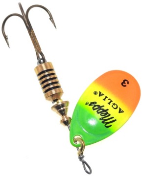 Mepps Aglia Fluo Tiger Spinner Блесна №3 / 6,5 г