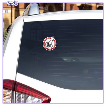 Наклейки ШТРАФ за плохую парковку - Набор 50 шт. для авто