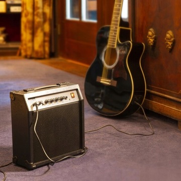 НАБОР аксессуаров для электроакустической гитары MAX черного цвета