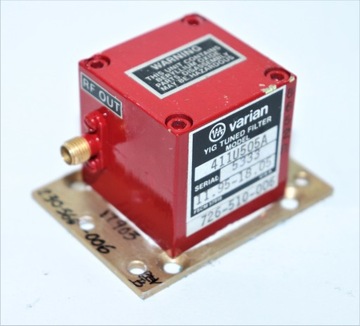 YIG-фильтр 11,95–18,05 ГГц 411U505A VARIAN