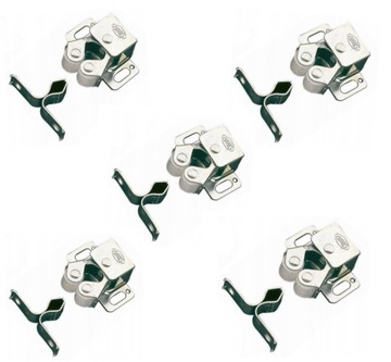 РОЛИКОВАЯ МЕБЕЛЬНАЯ ЗАЩЕЛКА ДЛЯ НИКЕЛЕВЫХ ДВЕРЕЙ ШКАФА