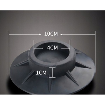 РЕЗИНОВЫЕ АНТИВИБРАЦИОННЫЕ ПОДУШКИ ДЛЯ СТИРАЛЬНОЙ МАШИНЫ 4 ШТ.