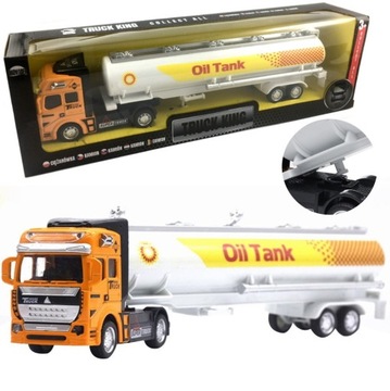 CIĘŻARÓWKA TIR CYSTERNA OIL TANK NAPĘD PULL BACK