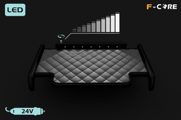 Полка TIR MAN TGA 00-10 XXL кабина, экокожа, LED