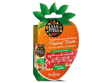 TUTTI FRUTTI ПИЛИНГ ДЛЯ ГУБ АПЕЛЬСИН-КЛУБНИКА