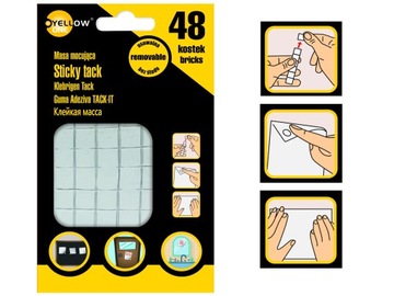 MASA MOCUJĄCA YELLOW ONE 50G Solidna 48 kostek