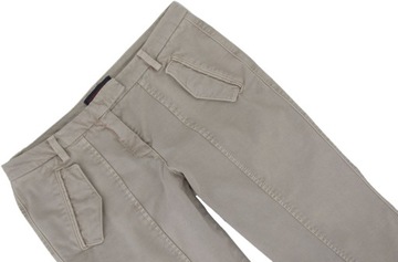 TRUSSARDI spodnie damskie joggery kieszenie 38