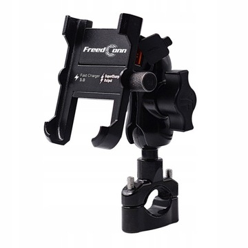 ДЕРЖАТЕЛЬ ДЛЯ ТЕЛЕФОНА FreedConn MC10N ДЛЯ МОТОЦИКЛА USB QC