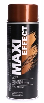 MAXI LAKIER FARBA SPRAY EFEKT MIEDZI RDZY 400ML