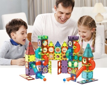 МАГНИТНЫЕ БЛОКИ ДЛЯ ШАРОВ 110 штук размера XXL