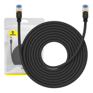 BASEUS KABEL INTERNETOWY PRZEWÓD SIECIOWY CAT 7 LAN ETHERNET RJ45 OPLOT 10M