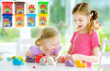 КОНДИТЕРСКАЯ МЯКОТЬ 8 ШТ 400 Г ЦВЕТНАЯ МАШИНА АКСЕССУАРЫ ШАБЛОН